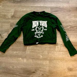 Rue 21 Long Sleeve Short Shirt